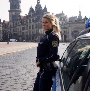 Read more about the article Germany Hottest Cop Ignores Bikini Ultimatum From Boss