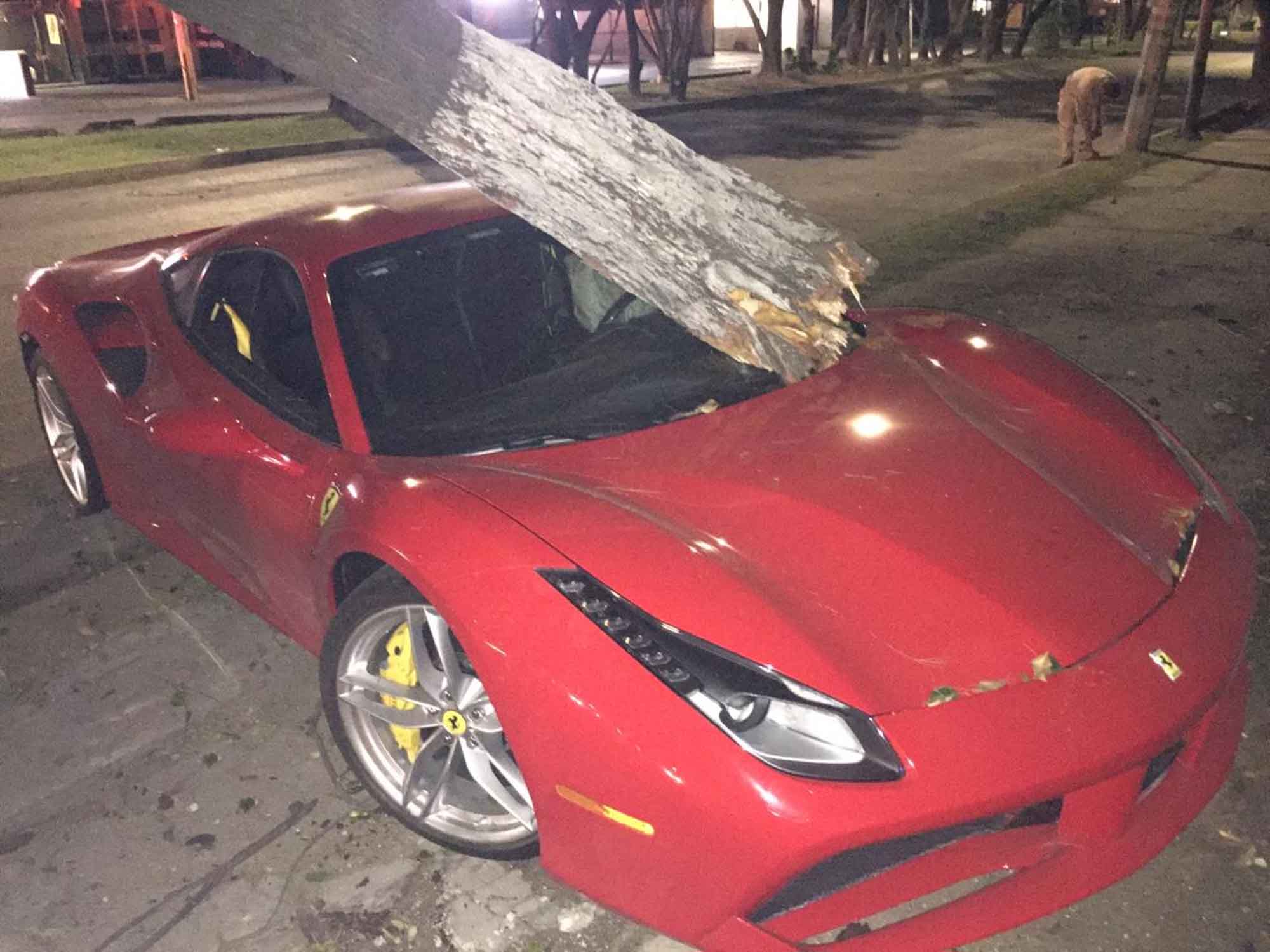 Read more about the article Mystery Over Ferrari Found With Huge Tree In Windscreen