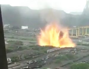 Read more about the article Huge Factory Explosion Sends Molten Metal Into The Air