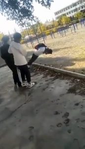 Read more about the article Moment Schoolboy Knocks Classmate Out With Broomstick