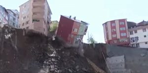 Read more about the article Block Of Flats Collapse In Huge Crater As People Scream