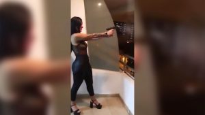 Read more about the article Curvy Woman Busted For Firing Gun From Flat Balcony
