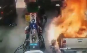 Read more about the article Static From Kids Clothes Sparks Petrol Station Blaze