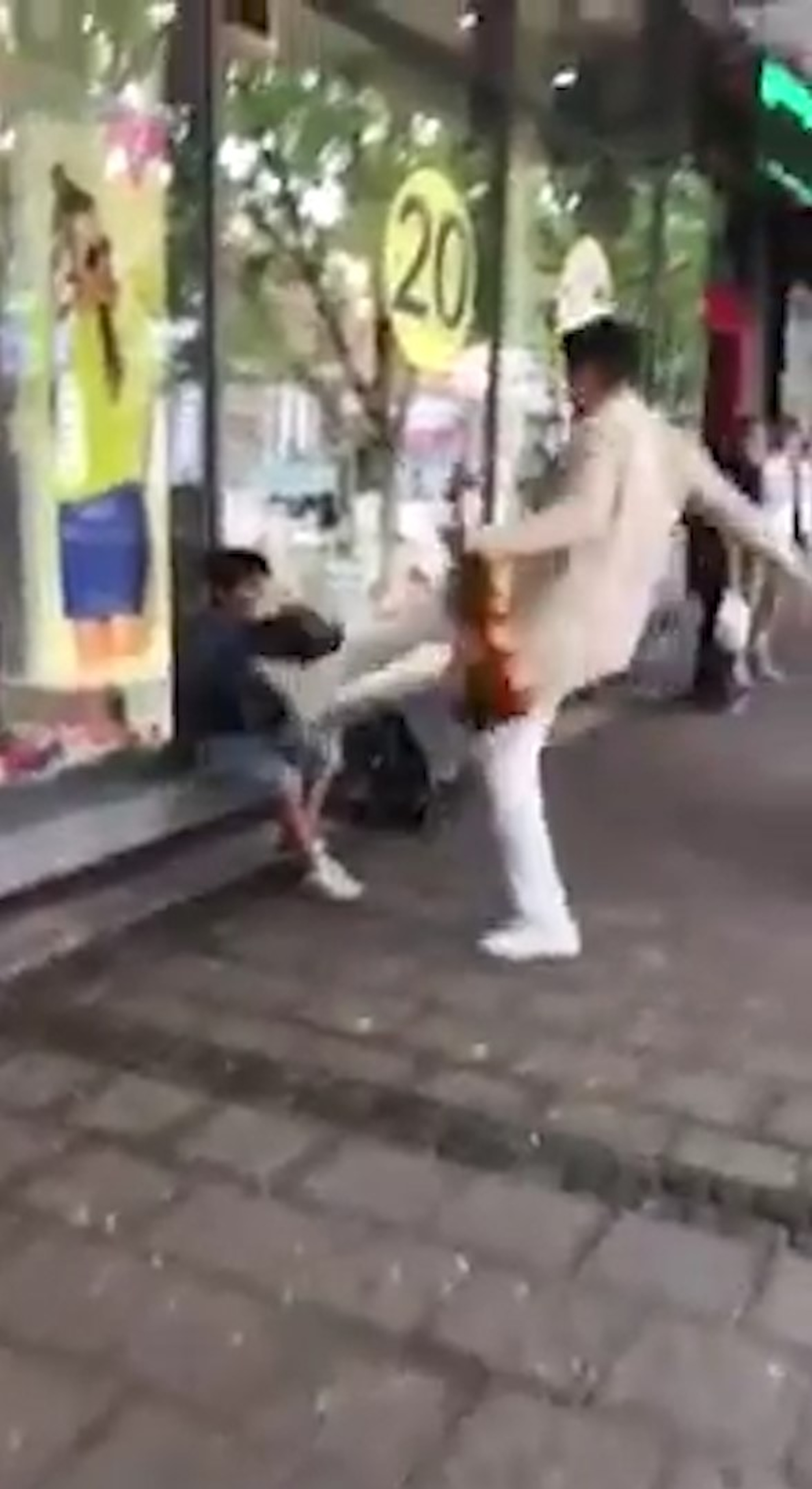 Read more about the article Busking Violinist Kicks Gypsy Musician Boy In Face