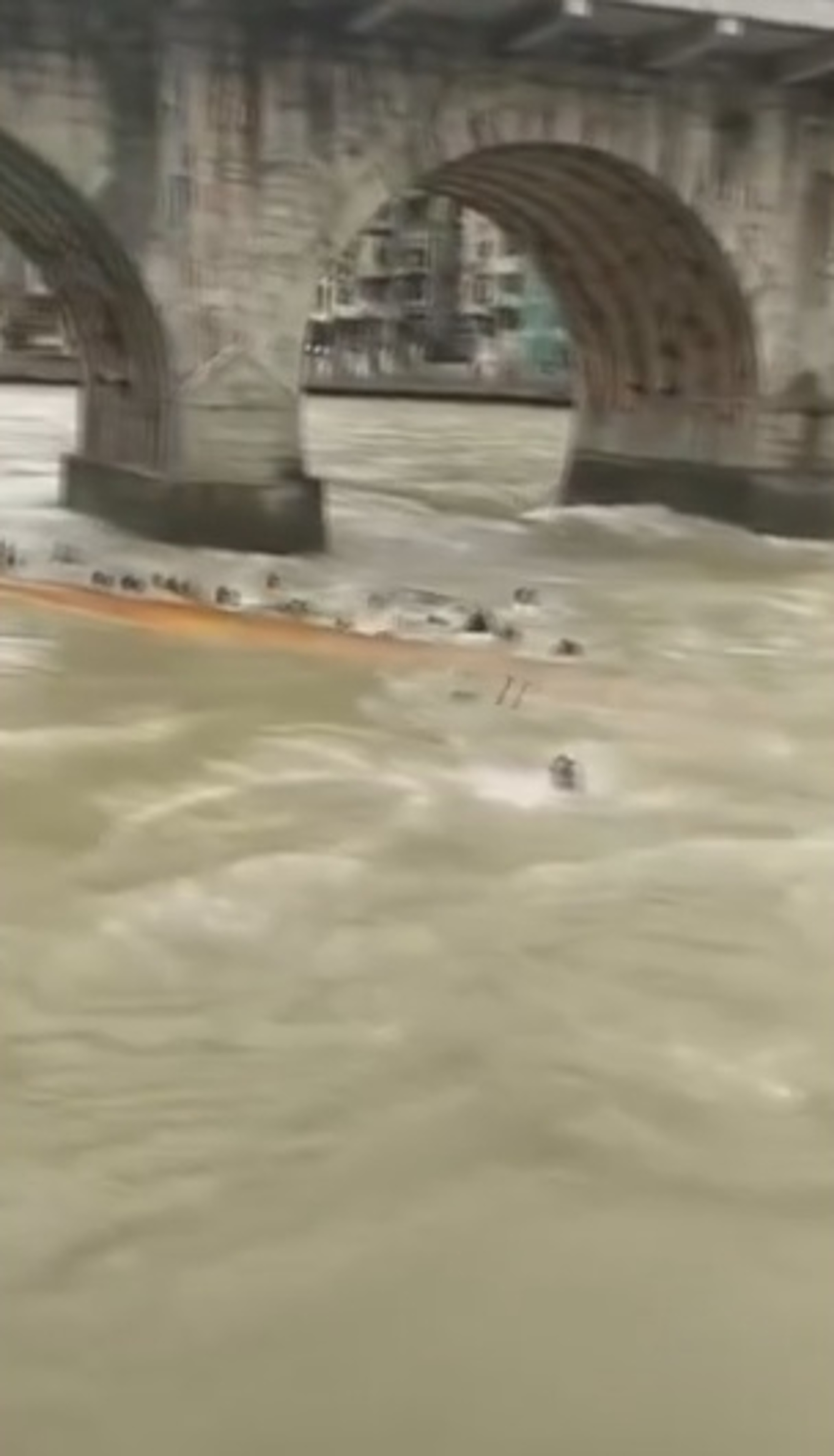 Read more about the article 30 Rowers Swept Down Fast River After Boat Hits Bridge