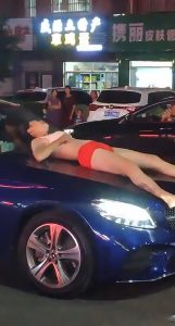Read more about the article Drunk Woman Strips On Merc Bonnet As Driver Watches