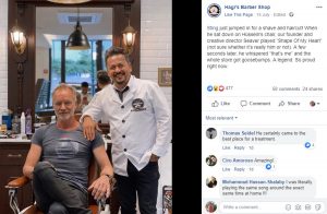 Read more about the article Pop Star Sting Unmasks Himself After Song In Barbers