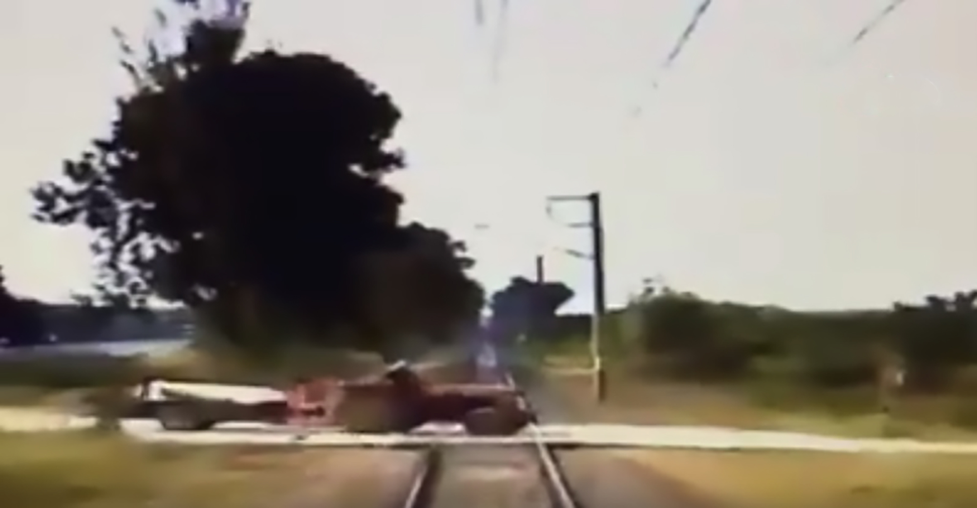 Read more about the article Freight Train Smashes Tractor On Tracks Killing Driver