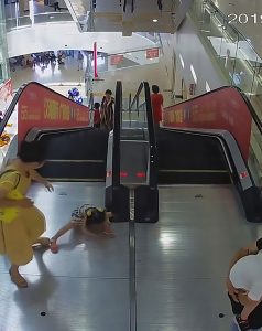 Read more about the article Crying 5yo Girl Has Entire Arm Sucked In By Escalator