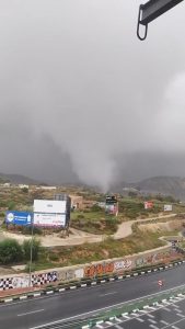 Read more about the article Footage Shows Tornado As It Hits Spains Costa Blanca