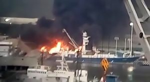 Read more about the article 1,200 Flee As Workers Spark Tuna Boat Fuel Tank Blaze