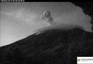 Read more about the article Explosion: Popocatepetl Volcano Erupts With Fire, Smoke