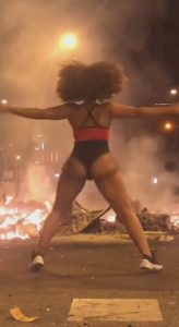 Read more about the article Outrage At Dancers Viral Twerk On Burning Barca Street