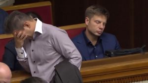 Read more about the article Ukrainian Trump-Biden MP Filmed Sleeping In Parliament