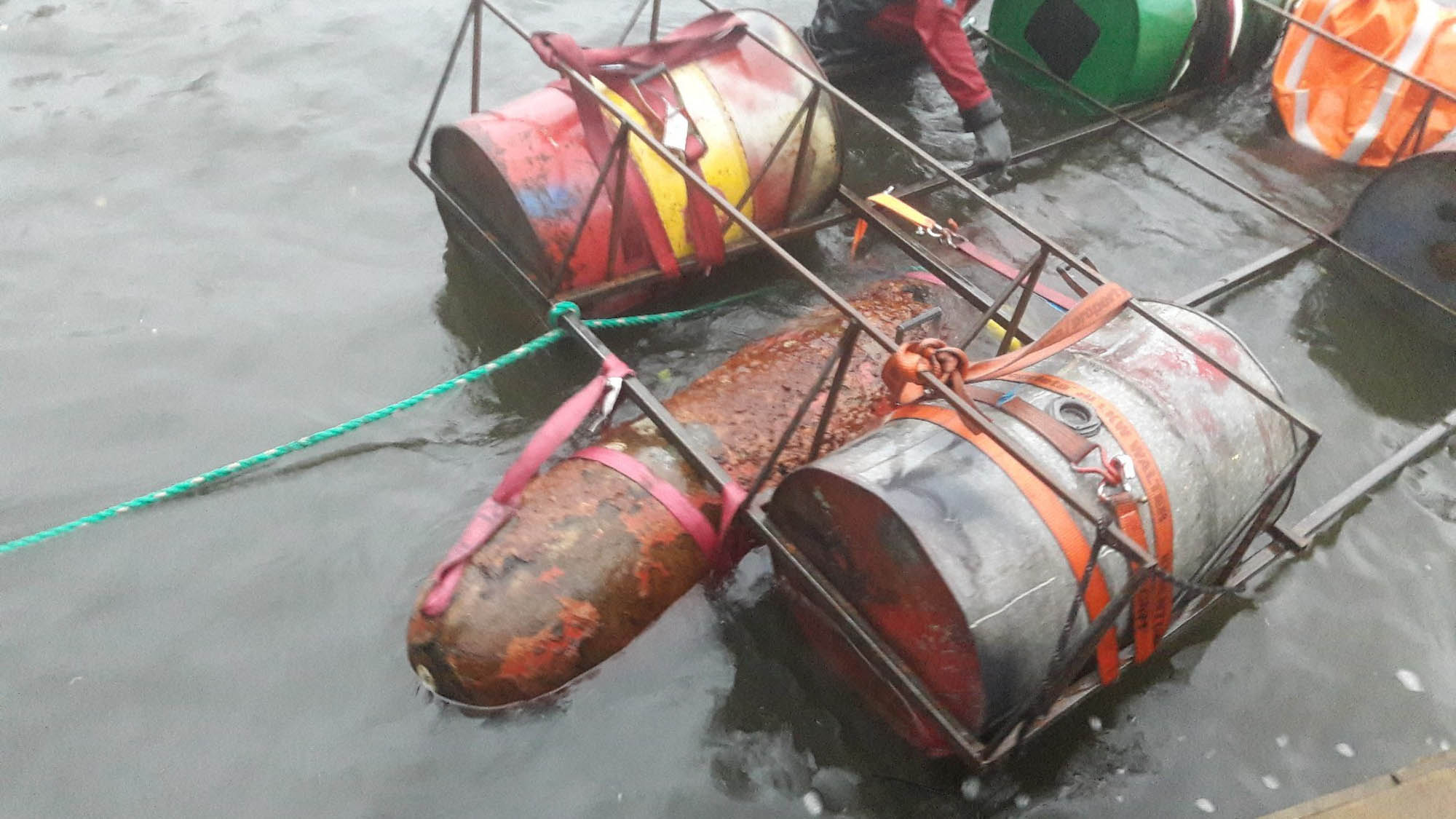 Read more about the article Experts Retrieve 700kg WWII Torpedo From Polish Lake