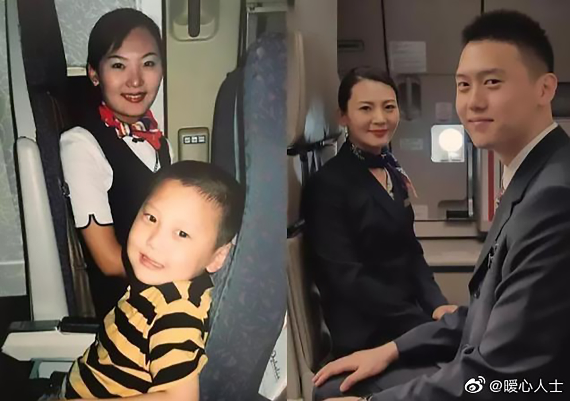 Read more about the article Flight Attendant In Pic With 5yo Is His Boss 15yrs Later