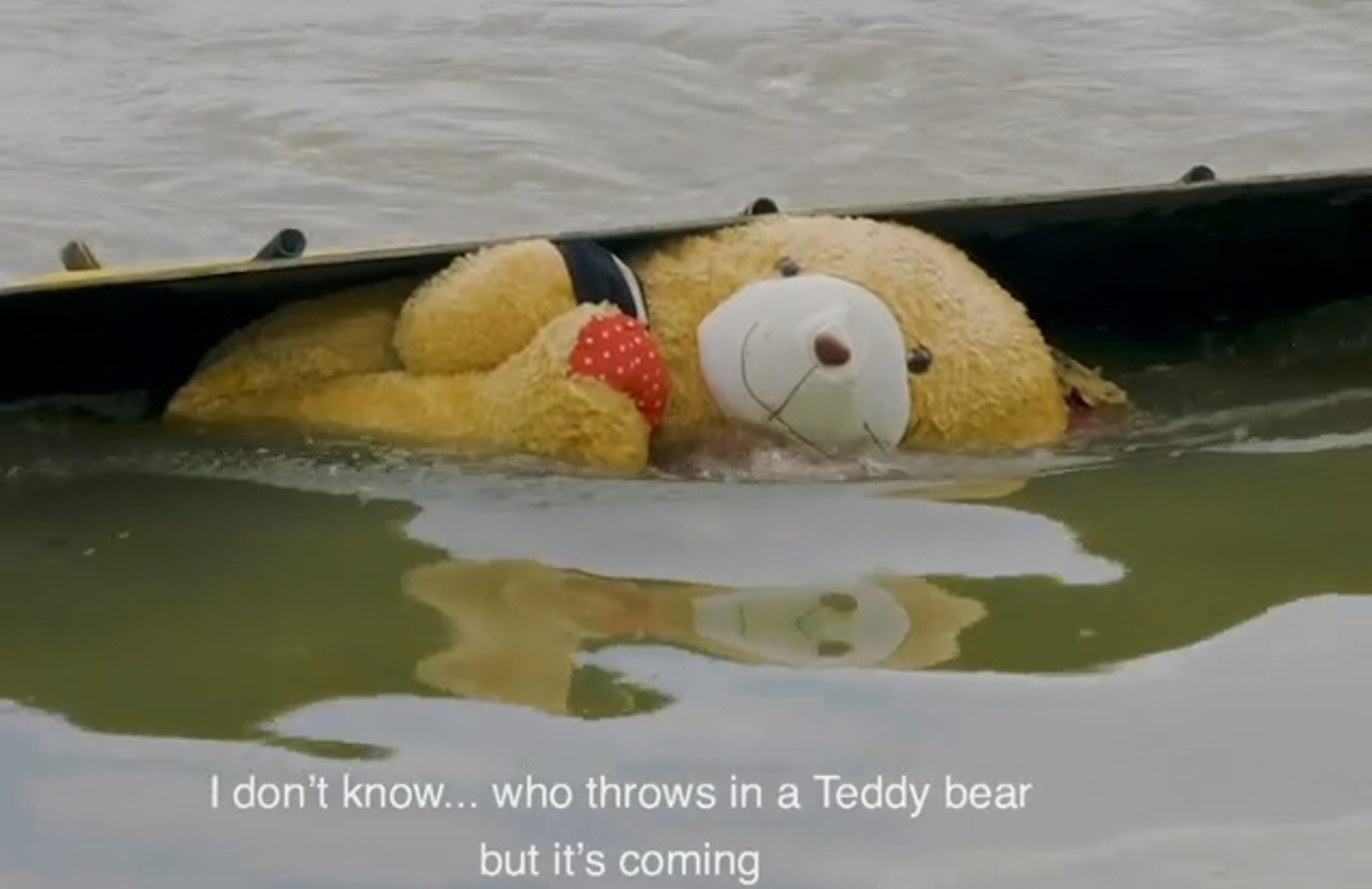 Read more about the article Viral: Inventor Finds Lost Teddy On Giant River-Vacuum