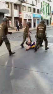 Read more about the article Protester Taunts Cops With Genitals And Is Dragged Off