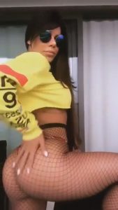 Read more about the article Miss BumBum Twerks In Fishnet Stockings And Thong