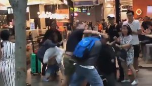 Read more about the article Huge Fight Breaks Out In Airport Shopping Centre
