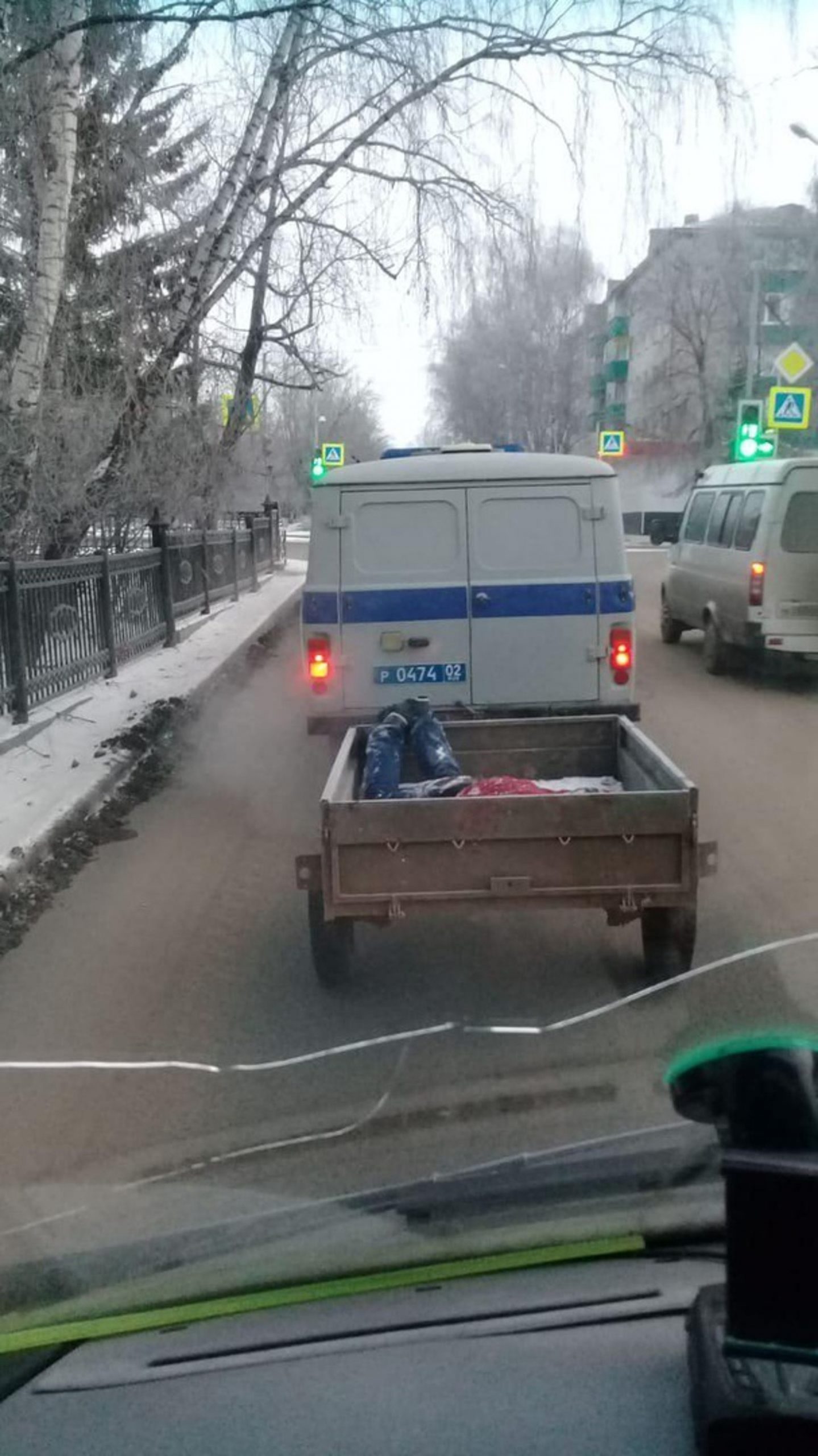 Read more about the article Russian Cops Transport Murdered Body In Open Trailer