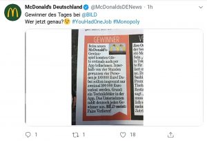 Read more about the article McDonalds Accidentally Makes 4 People Win Same 100K EUR