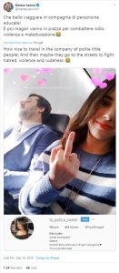 Read more about the article Threats For Plane Teen Over Finger To Italys Salvini