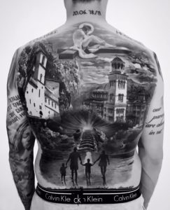 Read more about the article Benfica Star Reveals Incredible Back Tattoo