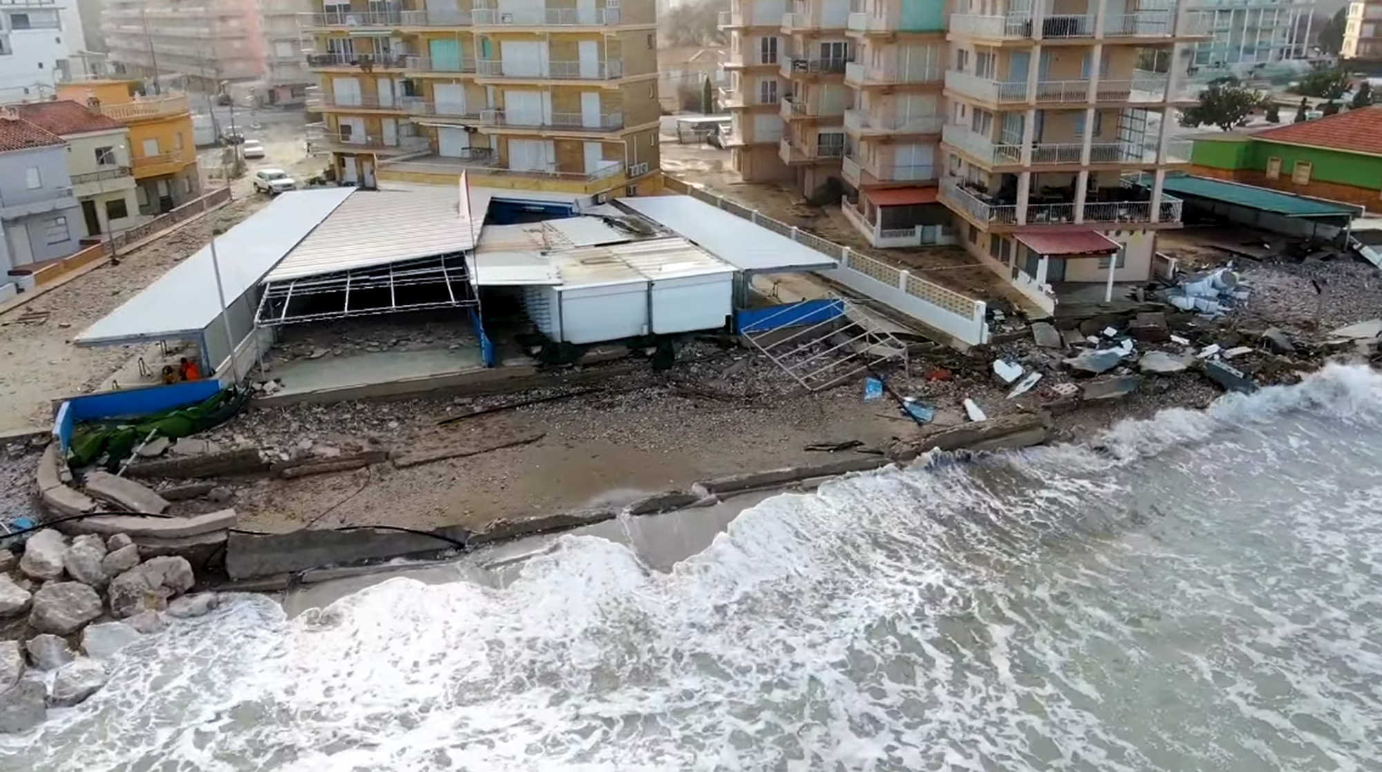 Read more about the article Costa Blanca Beach Homes Damaged By Storm Gloria