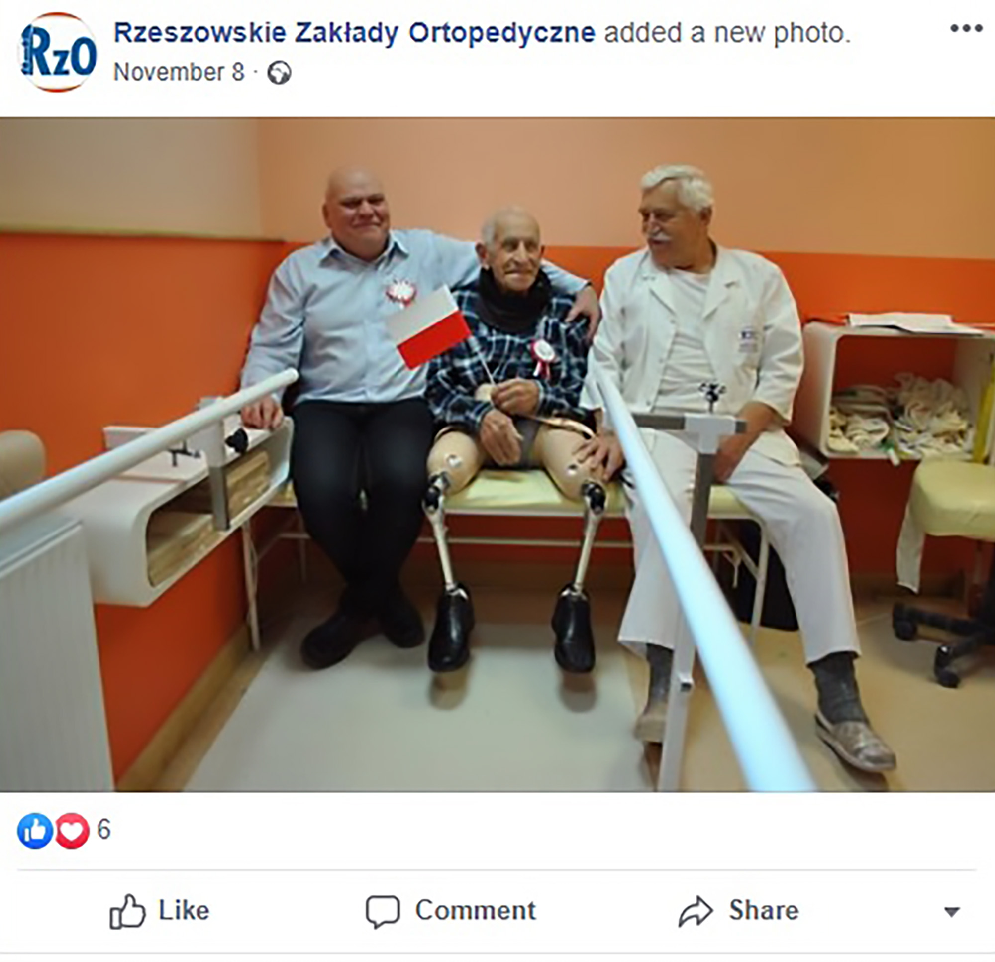 Read more about the article 102yo Man Set To Walk Again Despite Double Amputation
