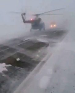 Read more about the article Helicopters Emergency Landing On Motorway In Blizzard