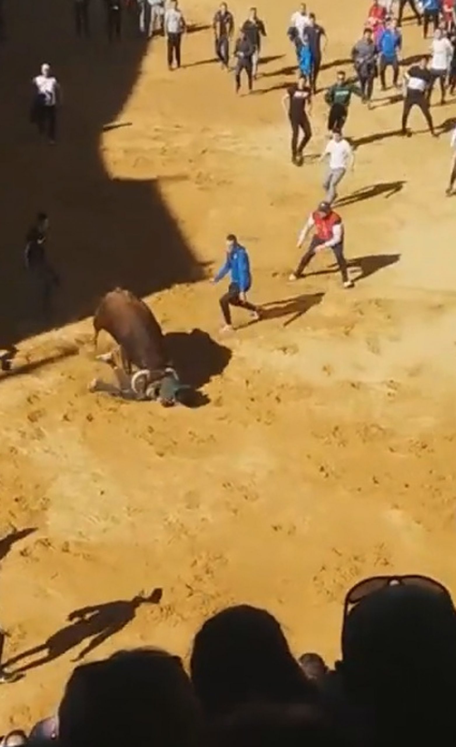 Read more about the article Moment Rampant Bull Gores 2 Festival Goers In Spain