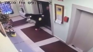 Read more about the article Violent OAP Kicks Cleaning Lady Out Of Lift