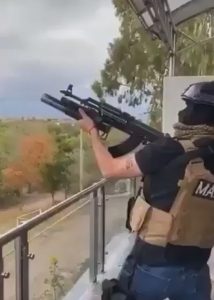 Read more about the article Masked Men In El-Chapo State Shoot Rifles Off Balcony