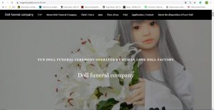 Read more about the article Japan Firm Offers Bizarre Funeral Services For Sex Dolls