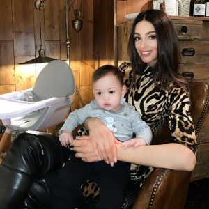 Read more about the article Russian Beauty Queen Shares Snaps Of Son Of The Sultan