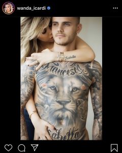 Read more about the article Mauro Icardi Poses In Nude Snap For His Birthday