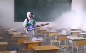 Read more about the article China Schools Disinfected Ahead Of Classes Resuming