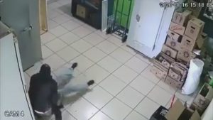 Read more about the article Moment Knifeman Beats Female Worker In Off Licence