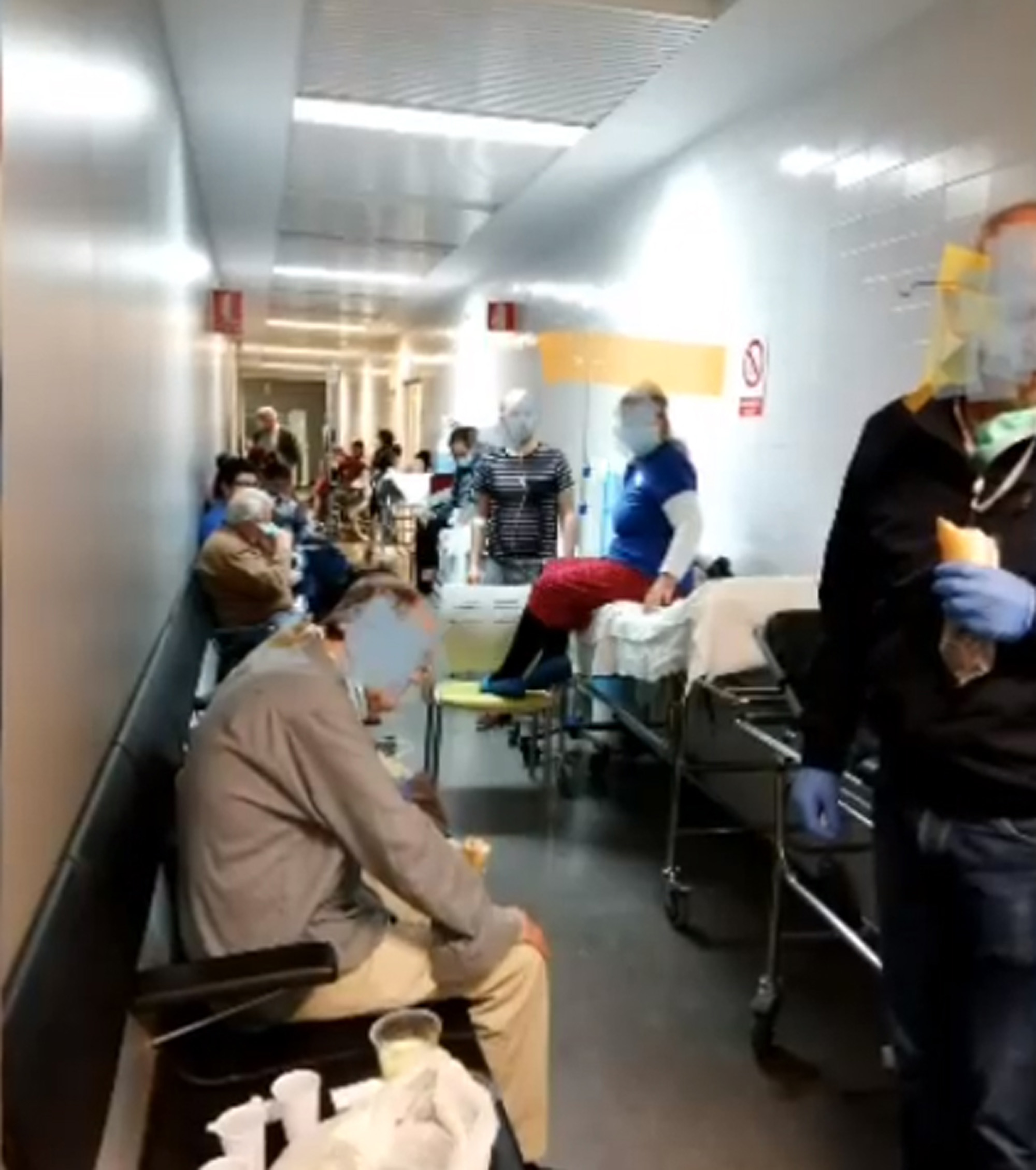 Read more about the article Shock New Footage Shows Packed Spain COVID Hospital