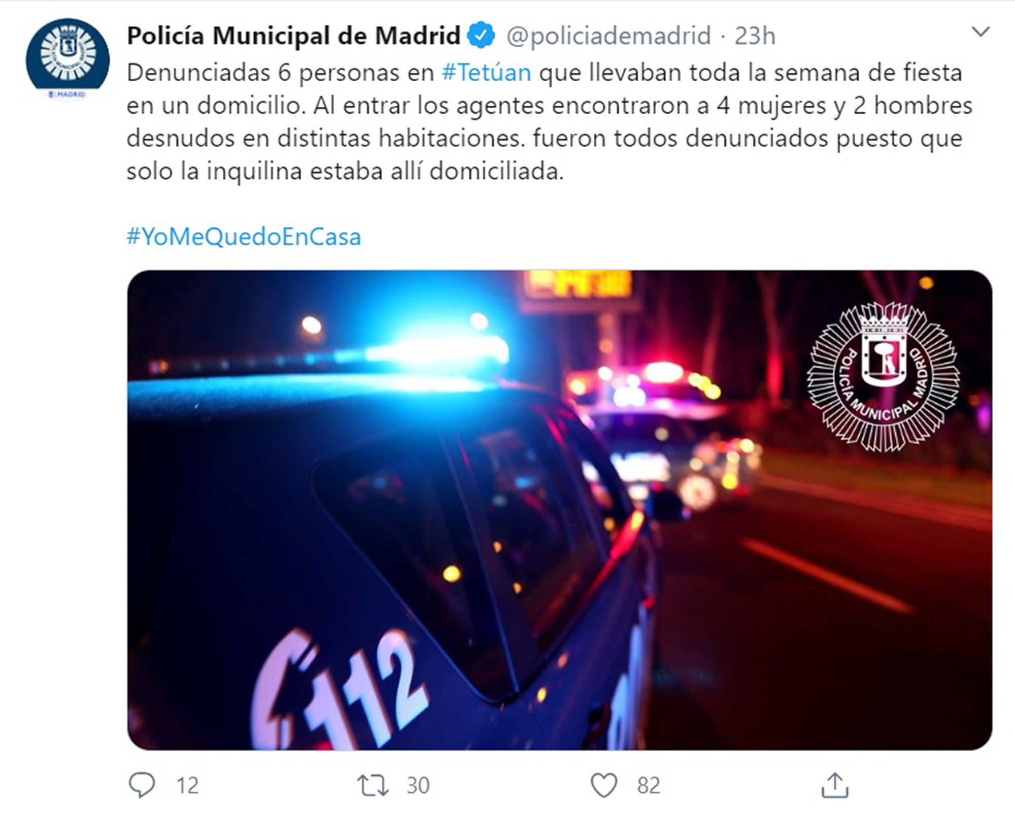 Read more about the article Spain Cops Bust 6 Having Sex Orgy During COVID Lockdown