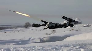 Read more about the article Russia Shows Might With Rocket Launcher Truck War Games