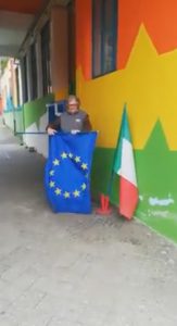 Read more about the article Italian Man Swaps EU Flag For Russias As Thanks For Aid