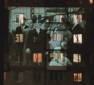 Read more about the article Charlie Chaplin Projected Onto Building In Lockdown