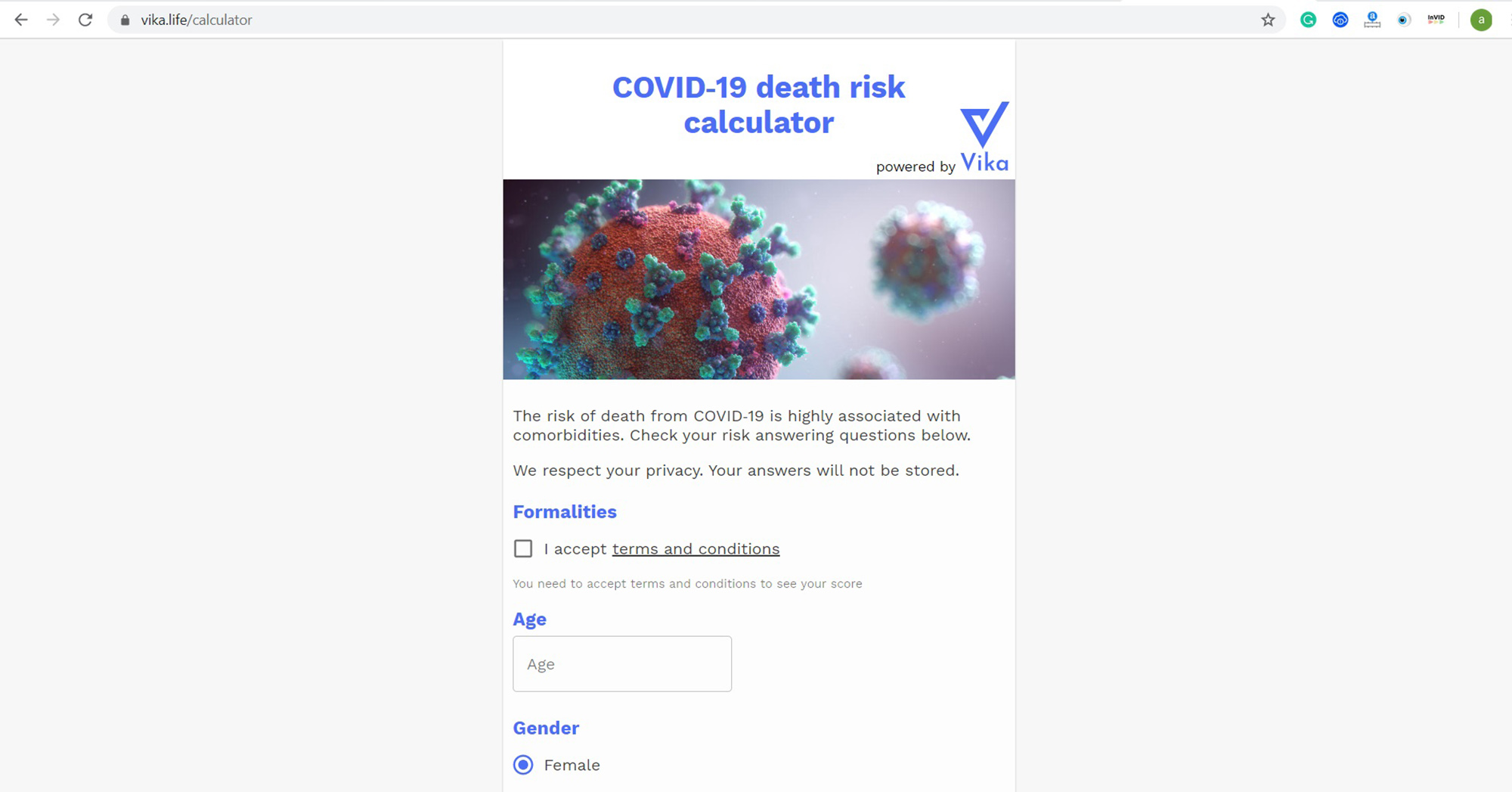 Read more about the article Liverpool Uni Scientist Creates COVID Death Calculator