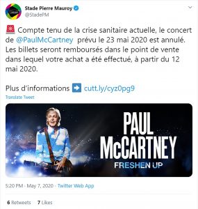 Read more about the article Paul McCartney Slams Italian Gov Over Cancelled Dates