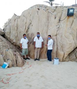 Read more about the article Outrage Over Beach Rock Daubed With Graffiti