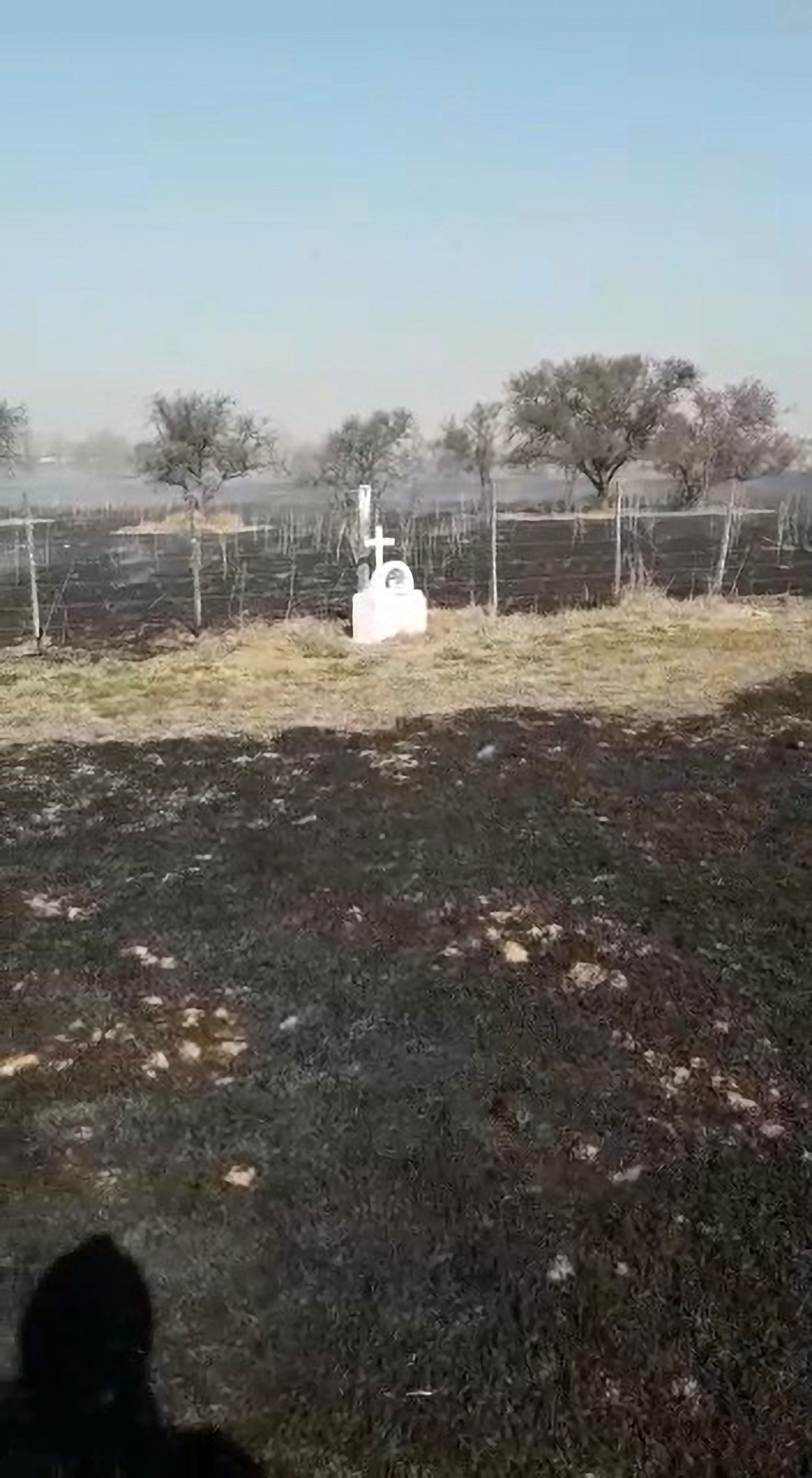 Read more about the article Shrine For Dead Teen Untouched As Fire Destroys Field