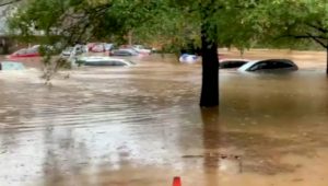 Read more about the article Flooded Streets And Cars In Charlotte 143 Persons Rescued So Far