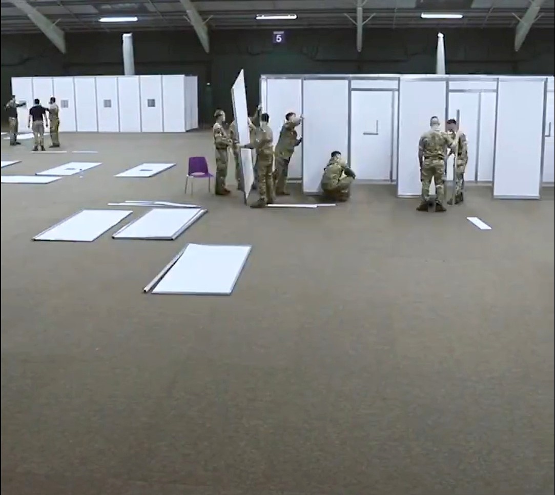 Read more about the article Army Helps Out With Mass COVID Testing In Liverpool Today